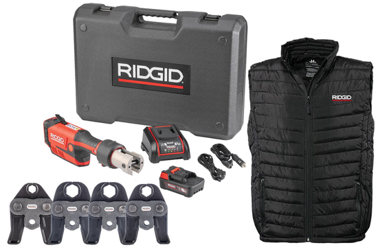 Zdjęcie 1 - Zaciskarka do rur Ridgid RP 351-B + V15-V18-V22-V28