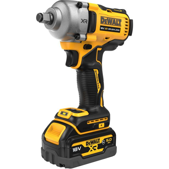 Zdjęcie 2 - Klucz udarowy akumulatorowy DeWalt DCF891P2G ½” 812Nm 18V XR 2x5Ah