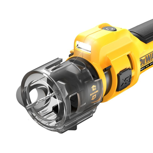 Zdjęcie 5 - Bezszczotkowa frezarka do płyt k-g akumulatorowa DeWalt DCE555N 18V XR