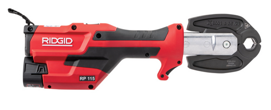 Zdjęcie 5 - Zaciskarka Ridgid RP 115 micro-Press szczęki U16-20-25 akumulator 2.5 Ah ładowarka