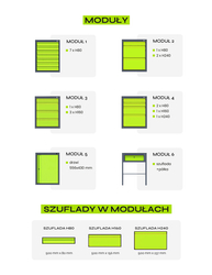 Nawigacja zdjęcie 5 - Stół warsztatowy 230cm z czterema modułami DK.STW.230 [MOŻLIWOSĆ KONFIGURACJI]