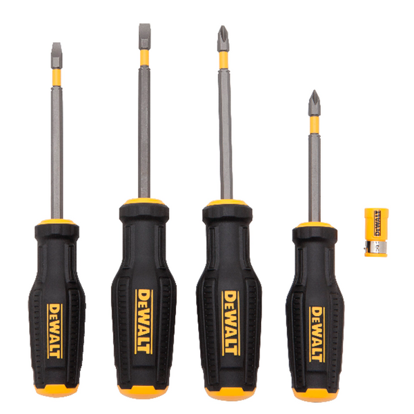 Zdjęcie 1 - ZESTAW wkrętaków 4 szt. FULLFIT DeWALT DWHT62054-0