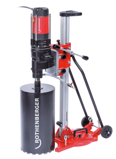 Zdjęcie 1 - Wiertnica diamentowa Rothenberger Rodiacut 250 z napędem Rodiadrill 500 3-biegowa 252mm 4000W FF34260