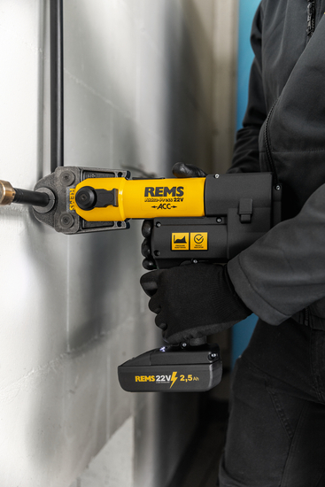 Zdjęcie 7 - REMS zaciskarka prasa Akku-Press 22V ACC Basic-Pack 576011 L-BOXX + TH16, TH20, TH25