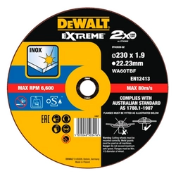 TARCZA DO METALU 230X1.9MM DEWALT DT43939 INOX