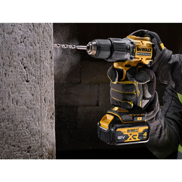 Zdjęcie 7 - Wiertarko-wkrętarka akumulatorowa "100 lat" DeWalt DCD100YM2T 68Nm 18V XR 2x4.0Ah