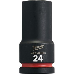 Nasadka udarowa długa  SHW 3/4" 24 mm, Hex Milwaukee 4932480383