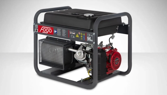 Zdjęcie 2 - Agregat prądotwórczy benzynowy 1-fazowy 6,2 kVA z AVR, zbiornik 45L z silnikiem Honda FOGO FH7001TR