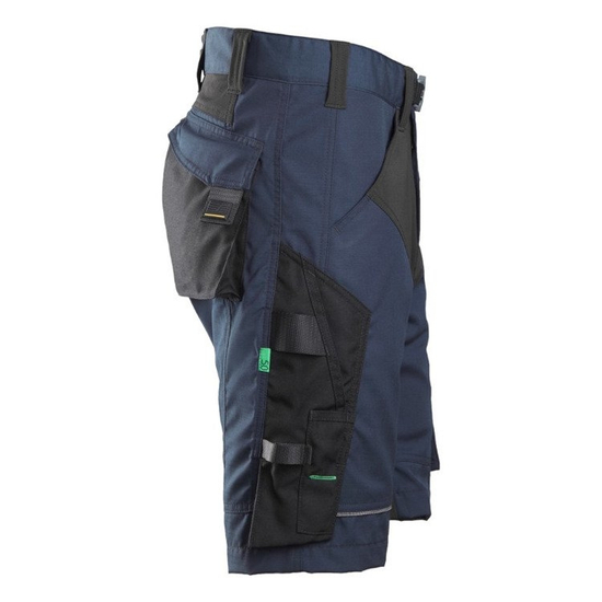 Zdjęcie 4 - 6914 Spodnie Krótkie FlexiWork+ kolor granatowo - czarny Snickers Workwear