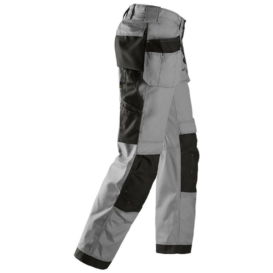 Zdjęcie 4 - 3213 Spodnie Rip-Stop z workami kieszeniowymi (kolor szaro-czarny) Snickers Workwear