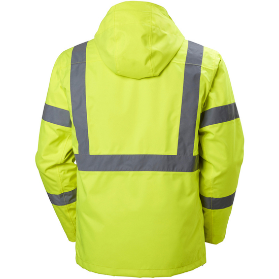Zdjęcie 2 - Kurtka odblaskowa Helly Hansen 71370_369 ALTA HI VIS CIS INSULATED WINTER JACKET kolor żółty