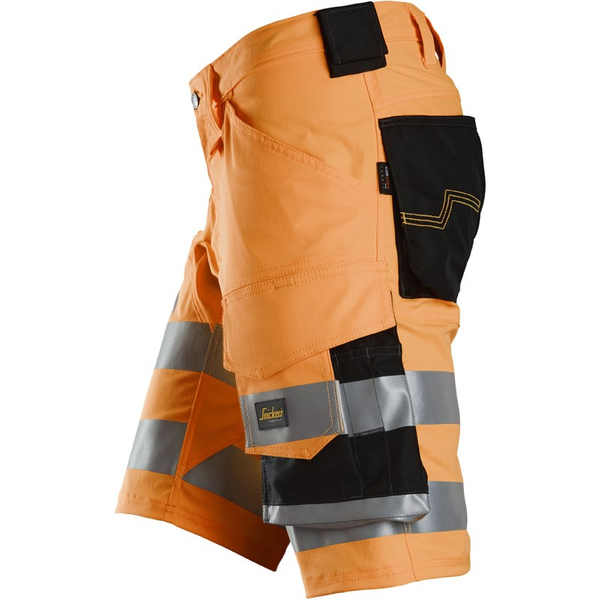 Zdjęcie 3 - Spodnie Krótkie Odblaskowe Stretch, EN20471/1 Snickers Workwear 61365504