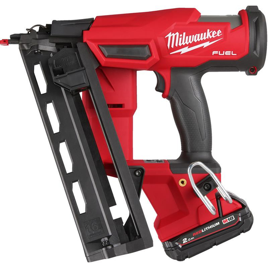 Zdjęcie 1 - Gwoździarka akumulatorowa Milwaukee M18 FN16GA-202X 16Ga 18V 2x2Ah 4933478092