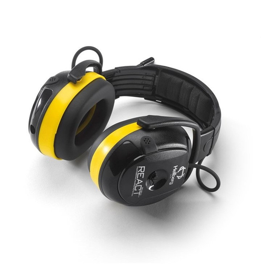 Zdjęcie 3 - Ochronniki SECURE REACT nagłowne HELLBERG 46002-001