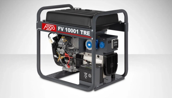 Zdjęcie 1 - Agregat prądotwórczy benzynowy 1-fazowy 9,5 kW z AVR, rozrusznikiem, zbiornik 45L, z silnikiem B&S Vanguard FOGO FV10001TRE