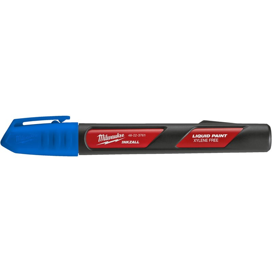 Zdjęcie 1 - Marker niebieski olejowy 1 szt Milwaukee 4932492144