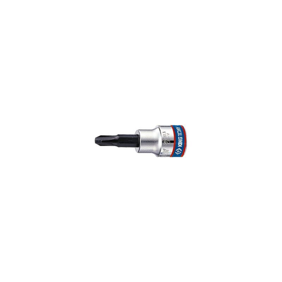 Zdjęcie 1 - NASADKA 3/8" Z KOŃCÓWKĄ KRZYŻAKOWĄ No.2 x 50mm PH2 302102 King Tony