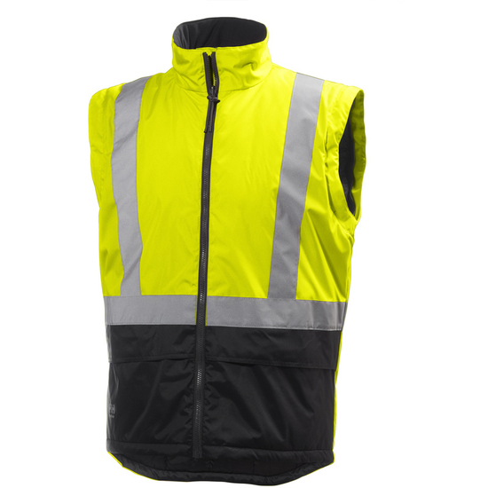 Zdjęcie 5 - Kurtka odblaskowa Helly Hansen 71370_369 ALTA HI VIS CIS INSULATED WINTER JACKET kolor żółty