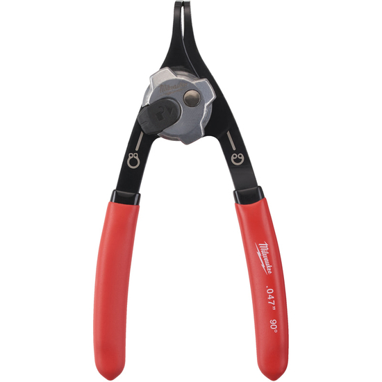 Zdjęcie 1 - Średnie szczypce do pierścieni Segera – 90°, 1,2mm Milwaukee 4932492492