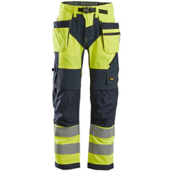 6932 Spodnie Odblaskowe FlexiWork+ z workami kieszeniowymi, EN 20471/2 Snickers Workwear