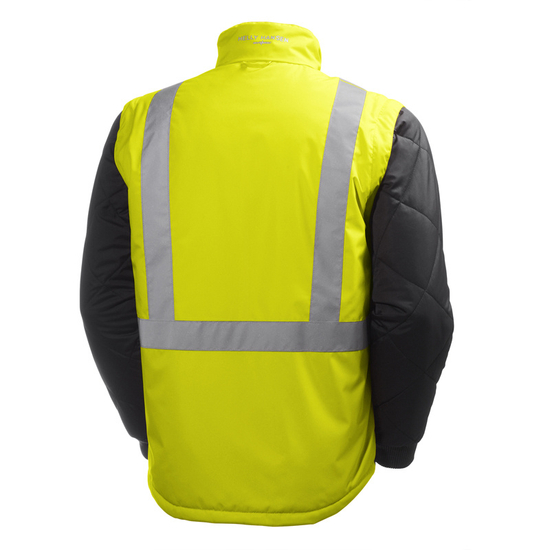 Zdjęcie 4 - Kurtka odblaskowa Helly Hansen 71370_369 ALTA HI VIS CIS INSULATED WINTER JACKET kolor żółty