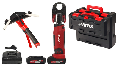 Zaciskarka Virax Viper® L2X Cas System + Zacisk Główny WKŁADKI U16-20-25-32 giętarka kuszowa do PEX