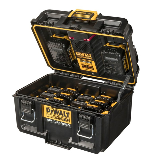 Zdjęcie 3 - Ładowarka w walizce TOUGHSYSTEM 12x5Ah DeWalt DWST83471P12
