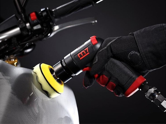 Zdjęcie 3 - Szlifierka pneumatyczna oscylacyjno-obrotowa 75mm, skok 2,5mm Mighty Seven QP-113