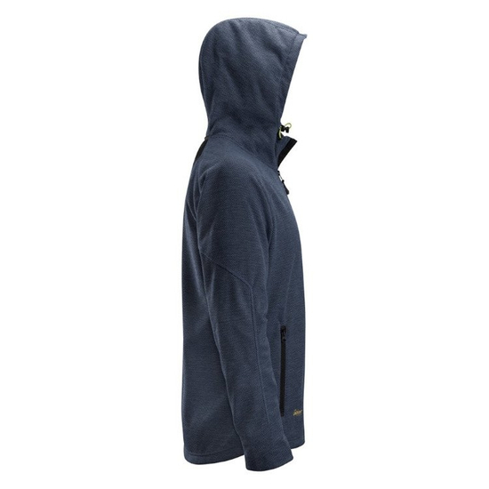 Zdjęcie 4 - 8041 Bluza polarowa z kapturem Flexi Work kolor granatowy Snickers Workwear