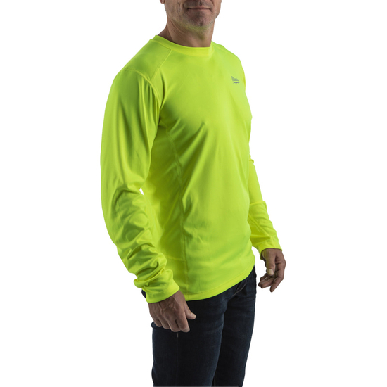 Zdjęcie 3 - WWLSYL-XL Lekka koszulka robocza z długim rękawem - żółta Milwaukee 4932493091