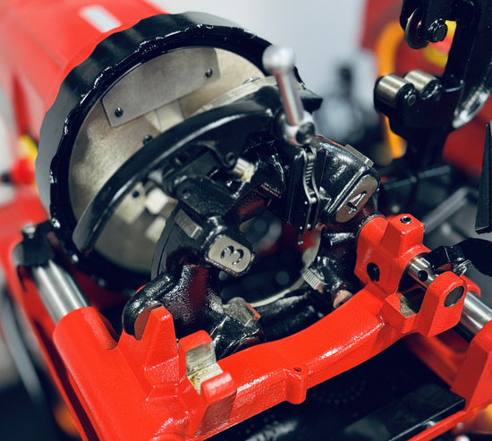 Zdjęcie 12 - SUPER PROMO Gwintownica / gwinciarka do rur 3 '' Gtools GTronic 3 na wózku  + Rowkarka COMBO 1-6" za 1zł