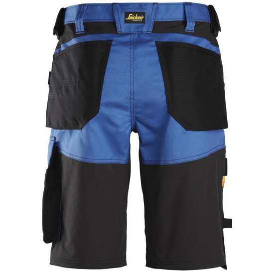 Zdjęcie 4 - 6153 Spodnie Krótkie Stretch luźne Snickers Workwear niebieskie