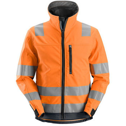 1230 Kurtka Odblaskowa Soft Shell AllroundWork (kolor: pomarańczowy), EN 20471/3 Snickers Workwear