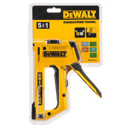 Nawigacja zdjęcie 4 - Zszywacz ręczny aluminiowy, tapicerski 5w1 DeWALT [DWHT0-TR510]