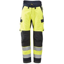 6663 Spodnie Odbalskowe Ocieplane ProtecWork, klasa 2 Snickers Workwear