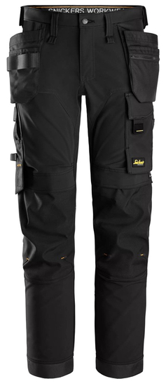 Zdjęcie 1 - Spodnie AllroundWork z 4-kierunkowym stretchem i z workami kieszeniowymi Snickers Workwear 62750404