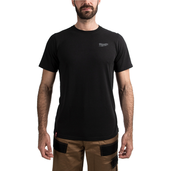 Zdjęcie 1 - HTSSBL-XXL T-shirt z krótkim rękawem - czarny Milwaukee 4932492967
