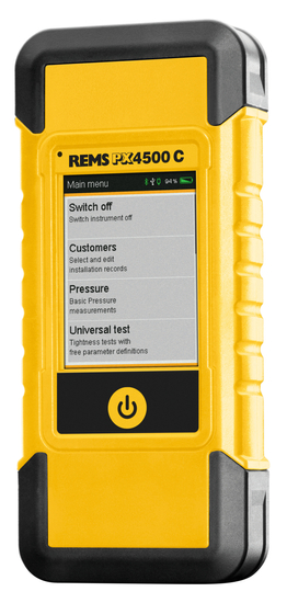 Zdjęcie 2 - REMS PX4500 C – uniwersalne do prób ciśnieniowych i prób szczelności.
