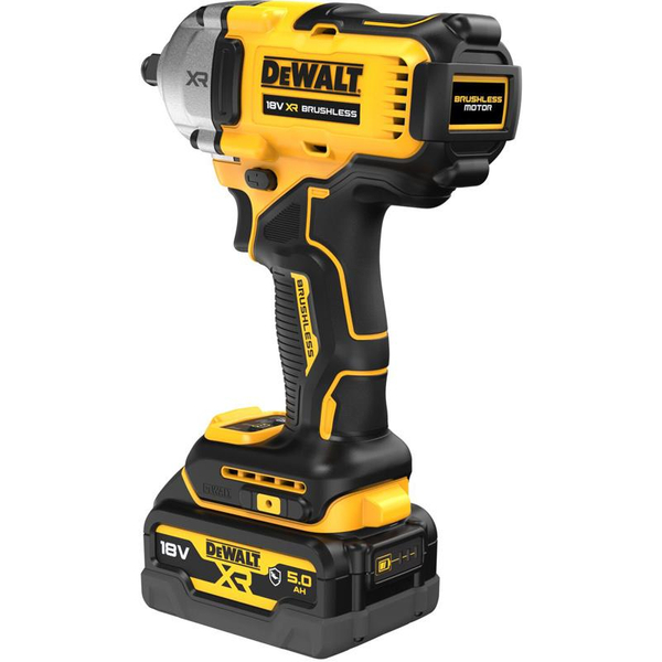 Zdjęcie 7 - Klucz udarowy akumulatorowy DeWalt DCF891P2G ½” 812Nm 18V XR 2x5Ah