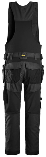 Zdjęcie 2 - 6014 Ogrodniczki Canvas stretch z workami kieszeniowymi  Snickers Workwear