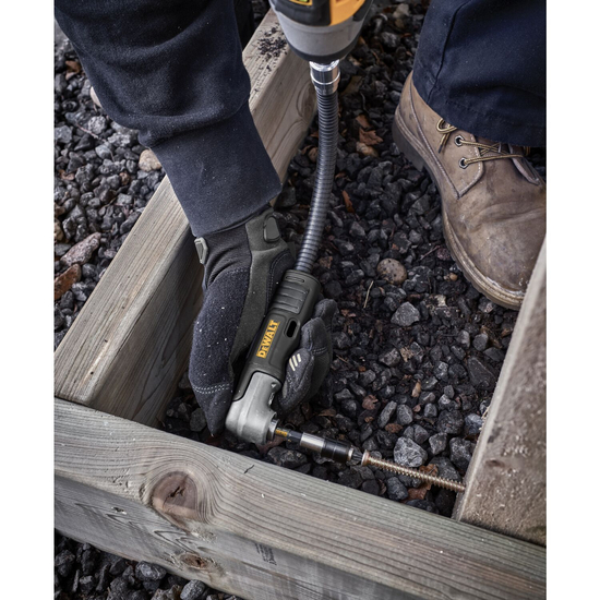 Zdjęcie 8 - Udarowa przystawka kątowa HEX 1/4" DeWALT [DT20500]