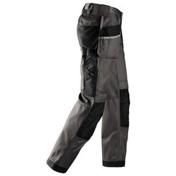 Nawigacja zdjęcie 4 - 3212 Spodnie DuraTwill™ z workami kieszeniowymi (kolor: czarny stłumiony-czarny) Snickers Workwear