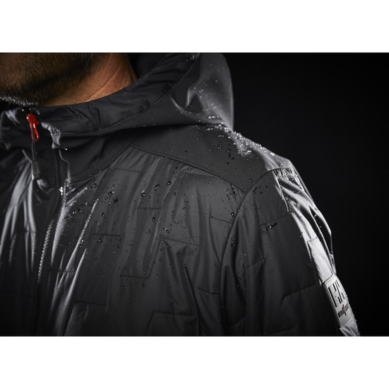 Zdjęcie 3 - Kurtka Helly Hansen 73230_990 KENSINGTON HOODED LIFALOFT JACKET kolor czarny