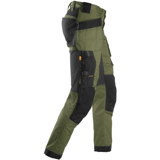 Zdjęcie 4 - Spodnie Stretch AllroundWork z workami kieszeniowymi Snickers Workwear 62413104