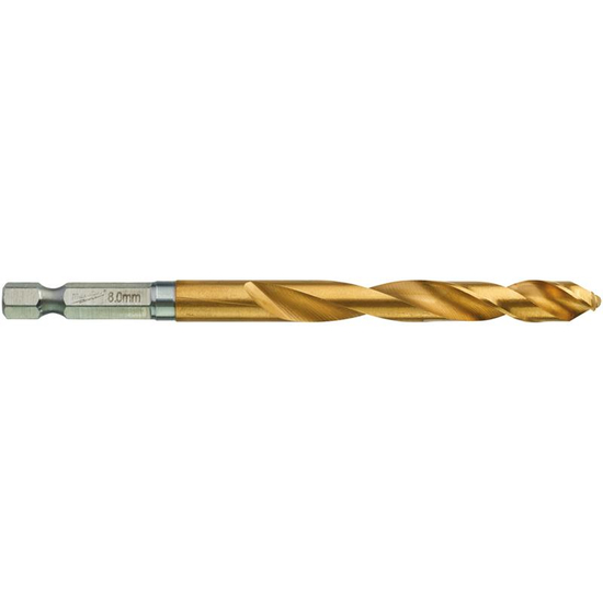 Zdjęcie 1 - Wiertło do metalu SWave HSS-G Tin 8mm -1szt. 48894719 Milwaukee