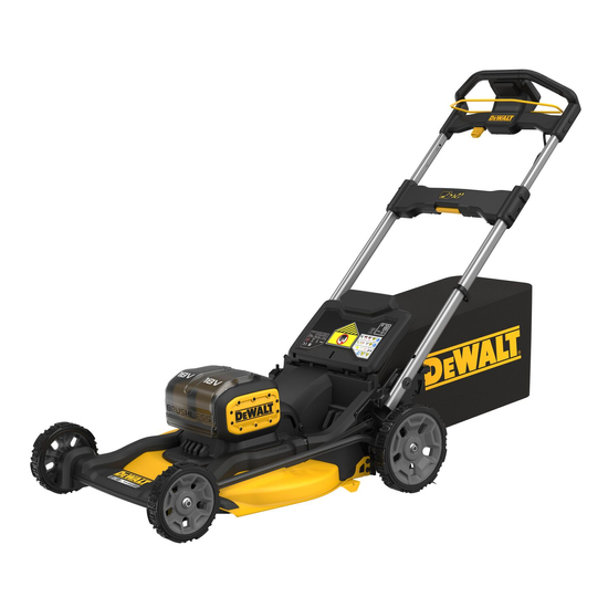 Zdjęcie 2 - Kosiarka akumulatorowa bez napędu 53cm 2x18Ah DeWalt DCMWP134N