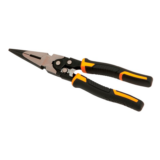 Zdjęcie 1 - Szczypce uniwersalne wydłużone DeWALT DWHT0-70277
