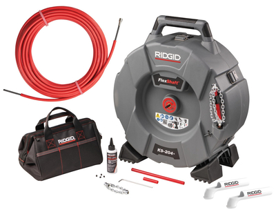 Maszyna do dokładnego czyszczenia odpływów K9-204+ FlexShaft RIDGID + Przewód DeadCore