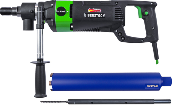 Zdjęcie 1 - Wiertnica diamentowa Eibenstock ESD 162  2200W + korona 82 mm + wiertło prowadzące 03E25000 XE5