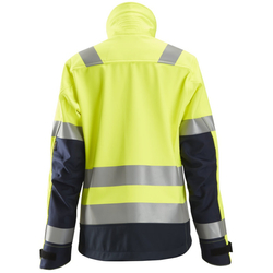 Nawigacja zdjęcie 4 - 1237 Kurtka Odblaskowa Soft Shell AllroundWork - damska (klasa 2/3.) Snickers Workwear